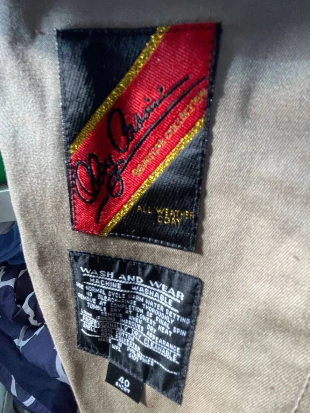 Oleg Cassini All Weather Coat